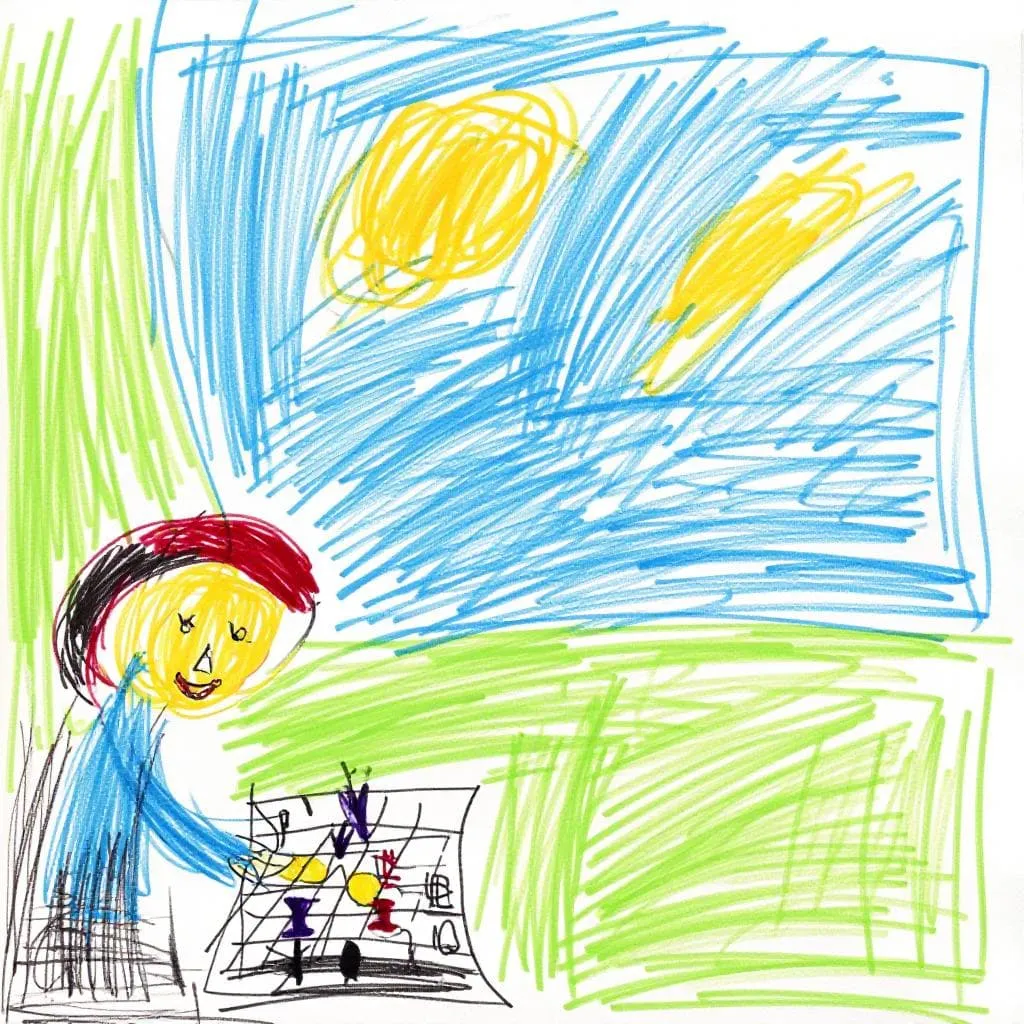 children drawings lora